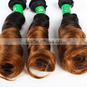 OEM Manufacture ROMANCE CURL Hair Remy Brazilian Micro Braid Hair Extensions thumbnail-5