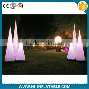 Factory Outlet Fashion Show Stage Decorations Inflatable Tubewith LED Lights thumbnail-1