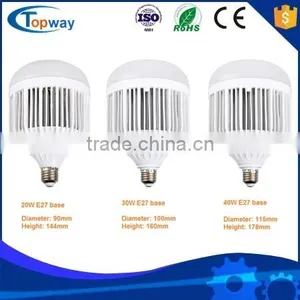 High Quality AC100-240V E27 18w 24w 36w 50w 1000 Lumen Led Bulb Lamp thumbnail-1