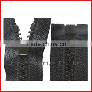 Black Plastic Zipper thumbnail-1