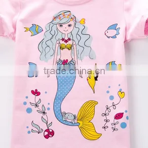 2015 Wholesale New Fashion Design Baby Girls Tshirt thumbnail-5