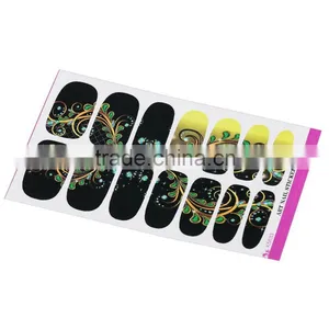 K5633 K5653 K5711B K5721B K5708B Nail Sticker Manicure Decor Decal Tools Rose Floral Butterfly Galaxy Patterns Water Transfers S thumbnail-2