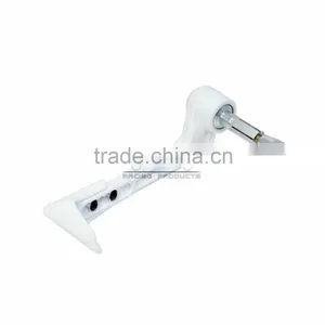 BJ-LG-004 White Bent Style Plastic Motorcycle Brake Clutch Lever Guard thumbnail-2
