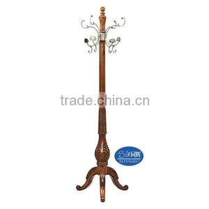 Standing Woodwork Fashion Wooden Hanger (S-12#) thumbnail-1