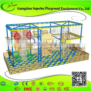 CE GS TUV Certificated Children Outdoor Playground Playground Bridge thumbnail-1