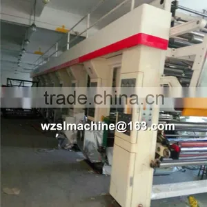 Economical Gravure Printer 8 Color Rotogravure Printing Machine for Sale thumbnail-1