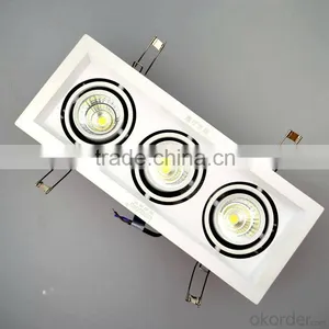 Led Grille Light Dimmable 3pcs 30w Cob Led Spotlight High Power COB,high CRI (Ra >80),excellent Lighting Performance thumbnail-5
