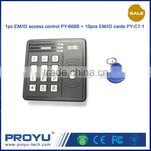 Waterproof RFID Access Control With Keypad for Single Door PY-668B thumbnail-1