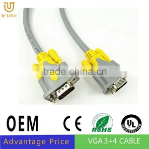 15 PIN VGA SUPER VGA Cable M/M Male To Male Cable Vga to Coax Converter thumbnail-3
