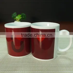 11oz Matt Finishing Ceramic Magic Mug With Customized Printing Cup by Yrbs thumbnail-3
