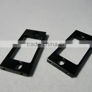 6061 Aluminum Gimbal Parts CNC Aluminum M3 Thread Black Annodized thumbnail-1