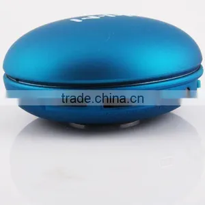MP3 Gadgets Plastic Portable Vibration Mimi MP3 MP4 Audio Speaker With Remote Control and TF Card Slot thumbnail-1