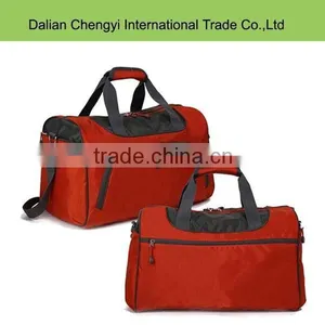 Factory Price Solid Color Polyester Travel Sports Tote Bag thumbnail-1