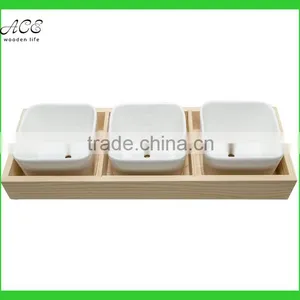 Wooden Flower Pot Trays thumbnail-2