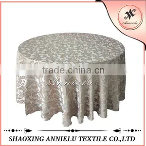Wholesale Damask Jacquard Table Cloth for Wedding thumbnail-1