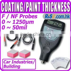 Digital Gauge F NF Probes Painting 1250um 50mil Coating Paint Thickness Meter thumbnail-1