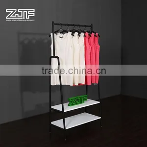 ZJF Hot Sale Simple Metal Stainless Steel Display Rack thumbnail-2