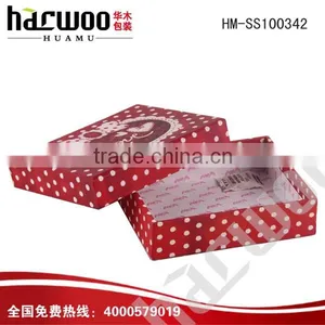 Colorful Pinted Cardboard Paper T-shirt Packing Box thumbnail-1