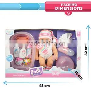 China Drink Water Silicone Vinyl Interactive Baby Doll for Sale thumbnail-4