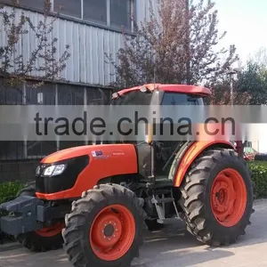 4WD 95 hp 954 Tractor Backhoe Loader With FEL 4 in 1 Bucket thumbnail-1