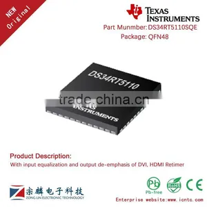 Genuine Original DS34RT5110SQE QFN48 DS34RT5110 DVI / HDMI Retimer thumbnail-1