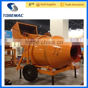 2015 TOBEMAC Concrete Mixer With Wire Hopper JZG 350 thumbnail-4