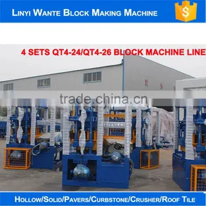 Machine Manufacturing for Small Business QT 4-24 Block Making Machine for Sale thumbnail-1