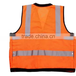 Warning Reflective Led Safety Vest Factory Directly Provide High Quality Traffic Safety Vest thumbnail-1