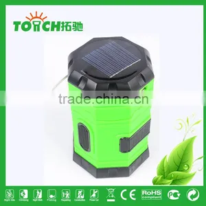 Solar Camping Light 4 Colors Gold Silver Green Black Wholesale Lantern Lamp AAA Battery Searching Tent Lamps thumbnail-5