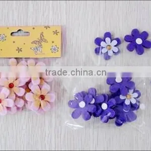 Felt Flower Sticker /3d Felt Sticker thumbnail-1