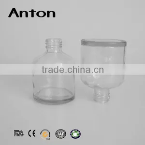200ml 6oz Clear Aroma Reed Diffuser Glass Bottle With Stopper and Screw Cap thumbnail-2