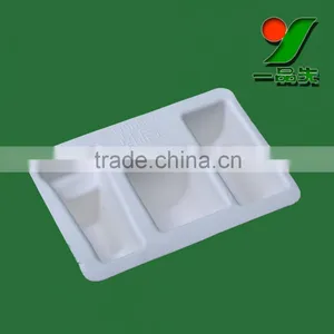 China Supplier Nontoxic Biodegradable Molded Bagasse Pulp/Moulded Sugarcane Fibre Cosmetic & Skincare Packaging thumbnail-4
