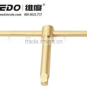 Sliding T Type Wrench Aluminium Bronze/Beryllium Copper (non Sparking Tools) High-quality WEDO TOOLS thumbnail-1