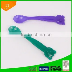 Color Changing Plastic Baby Spoon, Fashionable Color Changing Spoon, Plastic Spoon thumbnail-2