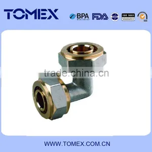Flexible Tee Pex al Pex Pipe and Fittings Brass Connector thumbnail-1