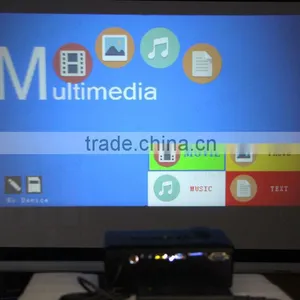 2015 Newest LED Projector Mini Pico Portable Projector TV AV VGA USB & SD With VGA HDMI Home Theater Projectors Projeto thumbnail-6
