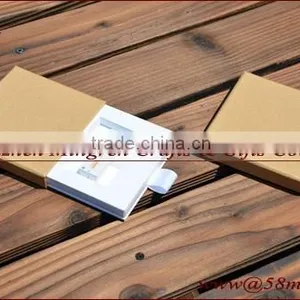 Drawer Kraft USB Flash Drive Gift Box With Elastic thumbnail-2