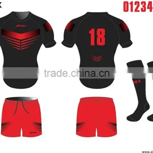 Custom 100% Polyester Sublimation Best Quality Rugby Jersey thumbnail-4