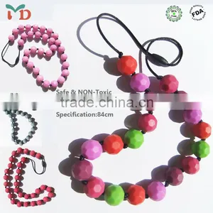 BPA Free Baltic Amber Teething Necklaces Baby Teething Necklace Wholesale thumbnail-3