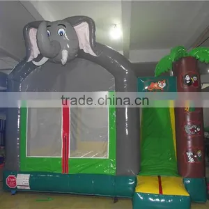 Lanqu Elephant Inflatable Bouncer Bounce n Party for Sale thumbnail-2