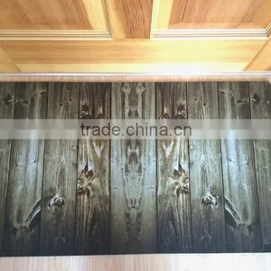 Vivid Printed Pattern Non Woven Polyester Kitchen Floor Mats thumbnail-3
