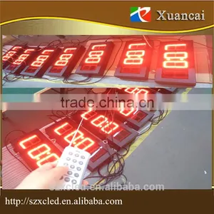 48X21X7CM Outdoor 88:88 RF Remote Controller Eidt Seven Segrment Digital Price Display Board thumbnail-4