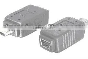 High Quality Micro USB B Male to Mini USB B Female Adapter thumbnail-1