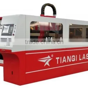 High Power CNC Fiber Laser Cutting Machine for Metal and Sheet Cutter thumbnail-1