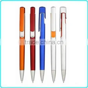 Red Metallic Finished Body Pens Press Ballpoint Pens thumbnail-2