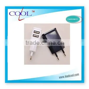 China Market 5v2a Dual Usb Charger for Iphone 5 thumbnail-3