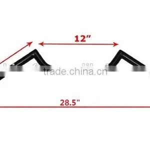 Clubman Bars 7/8" Handlebar For Harley, Chopper,Cafe Racer thumbnail-4