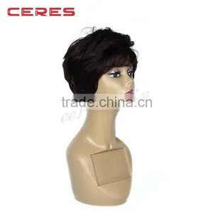 Hot Sales Virgin Human Hair Half Wigs Afro Kinky Curly Half Wig thumbnail-5