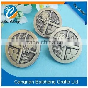Custom Make Round Plate Emblem/badge With Various Shapes thumbnail-2
