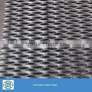 Hot Dipped Galvanized Perforated Metal Screen For Stairs thumbnail-3